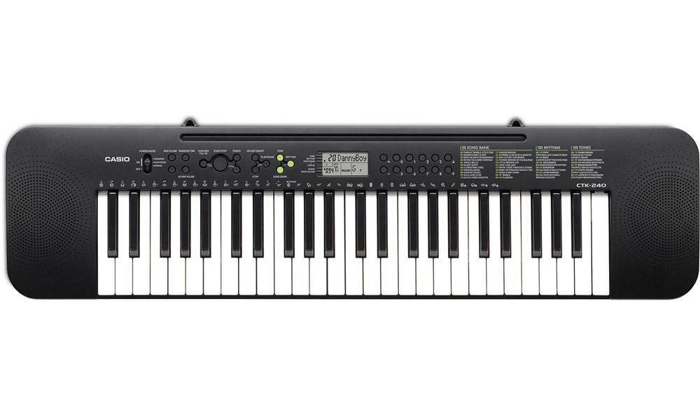 Teclado Portátil Casio 49 Teclas CTK-240H2