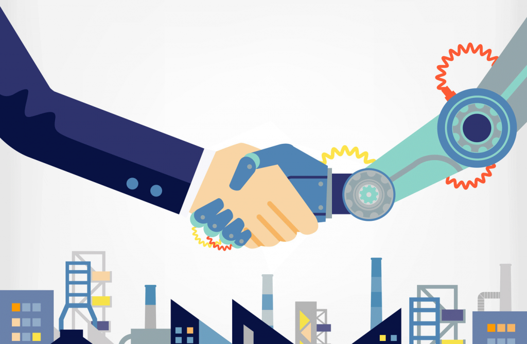 CRM and marketing-automation illustration