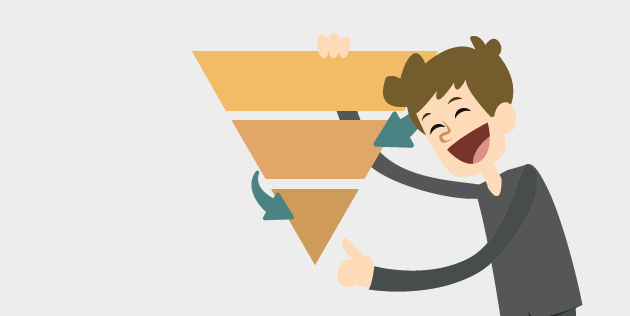 Sales-funnel illustration from the original article